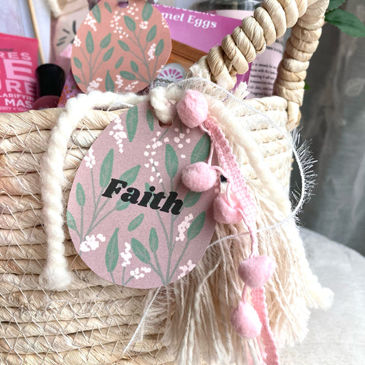 Customizable Easter Tags