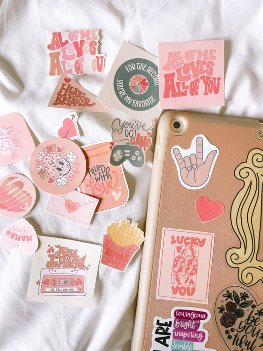 Valentine Sticker Page