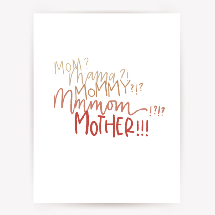 Funny Mom Card | Greeting Card