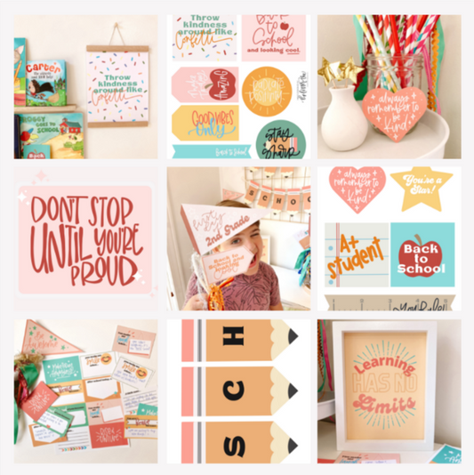 Back to School | Printable Bundle