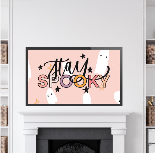 Stay Spooky Retro Halloween | Frame TV Set
