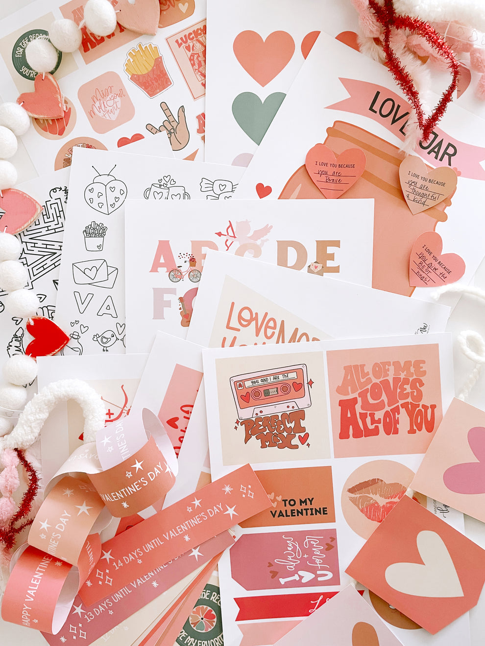 Valentine's Day Vol 3 | Printable Bundle – The Letter Vee