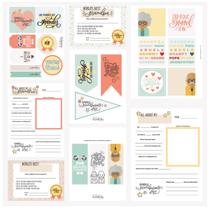 Grandparents Day | Printable Bundle