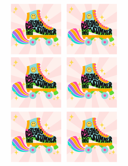 Rolling into Summer Flags and tags