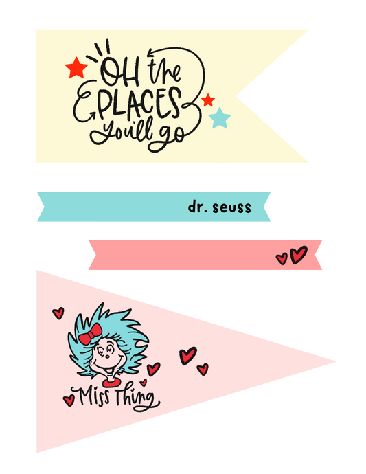 Dr. Seuss prints | Freebie
