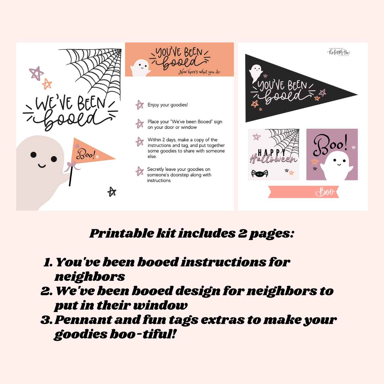 You've been Booed kit | Printable Bundle
