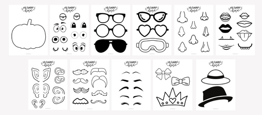 Mr. Pumpkin Head | Printable Craft