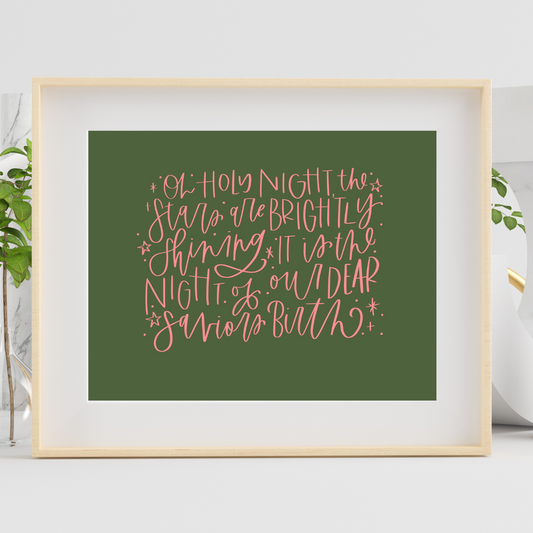 Oh Holy Night | Art Prints