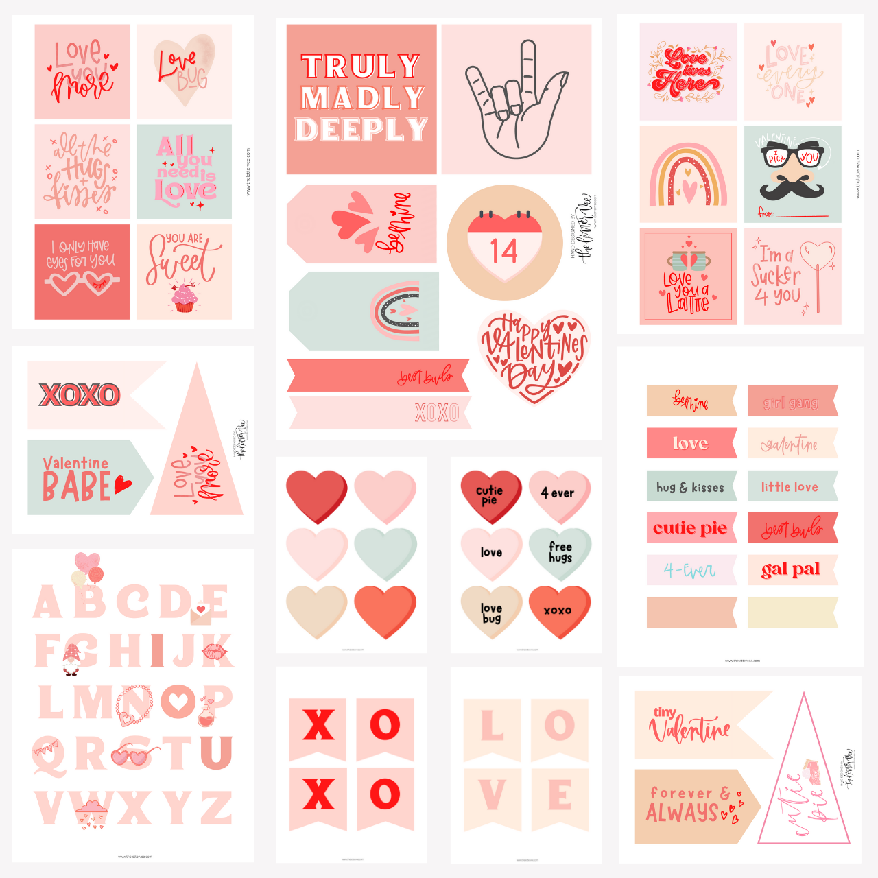 Valentine Bundle | Printable bundle
